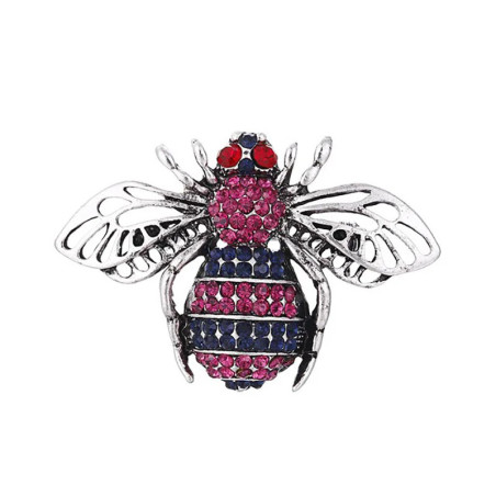 Broche Abeille "Bijoux Ailés" | Pin's Vintage en 2 Coloris