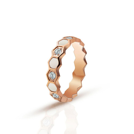 Bague Rayon de Miel Abeille Élégante | Cadeau Unique 3 Couleurs