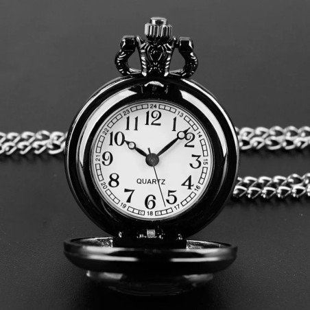 Reloj Abeja - Reina Negra - Elegancia Oscura & Cristal Dorado