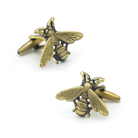 Gemelos de Abeja Vintage - Elegancia & Encanto Natural