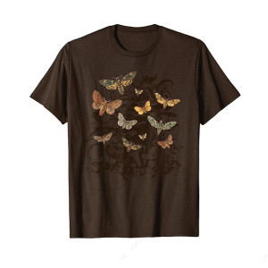 T-Shirt Papillon Mystique - Lueur de Minuit | 1001abeilles