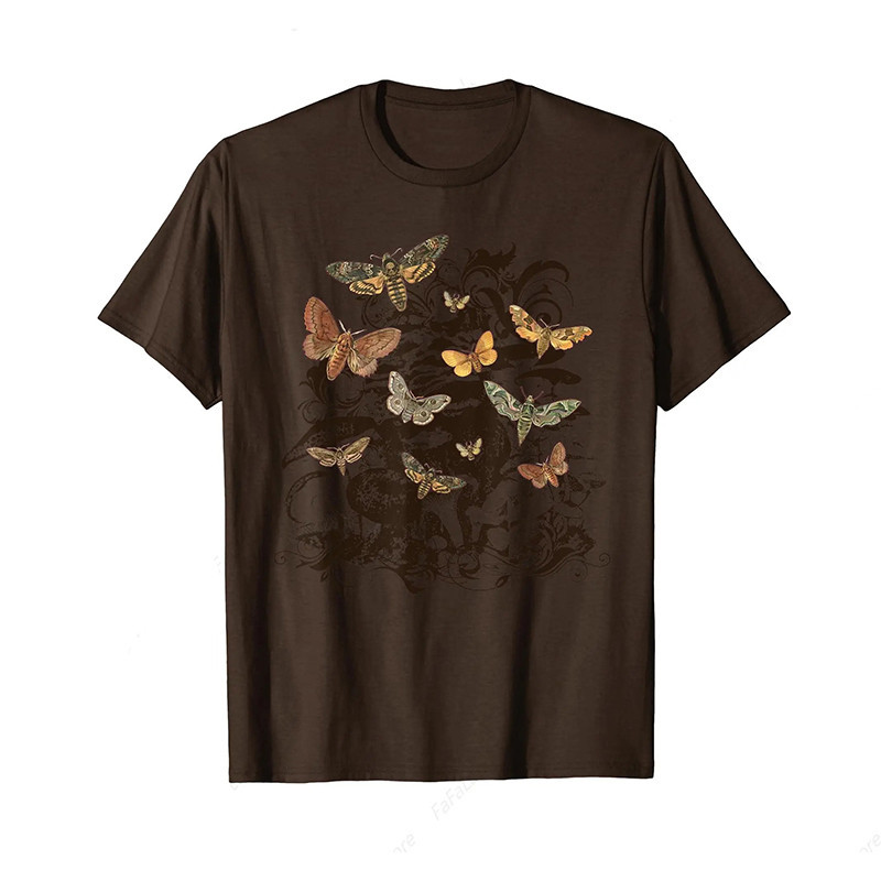 T-Shirt Papillon Mystique - Lueur de Minuit | 1001abeilles
