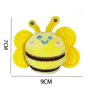 Porte-clés Peluche Abeille Mignonne | Lots de 1 à 20 | Idée Cadeau