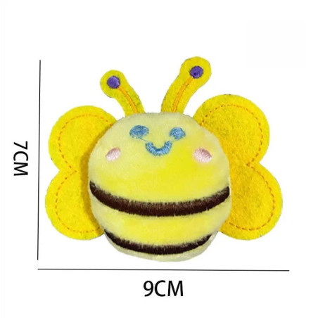 Porte-clés Peluche Abeille Mignonne | Lots de 1 à 20 | Idée Cadeau