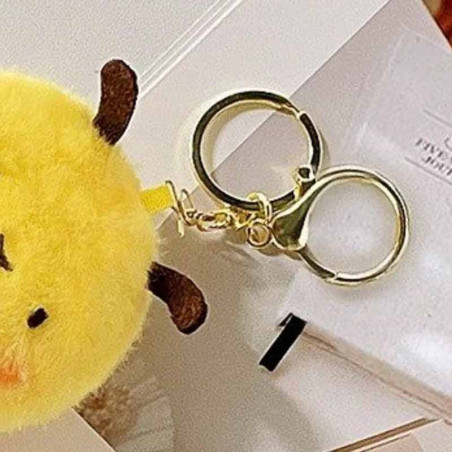 Porte-clés Abeille Pompon Mignon - Peluche Douce & Originale