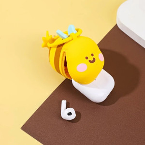 Porte-monnaie Porte-clés Abeille 'Mimi Sourire' en Silicone