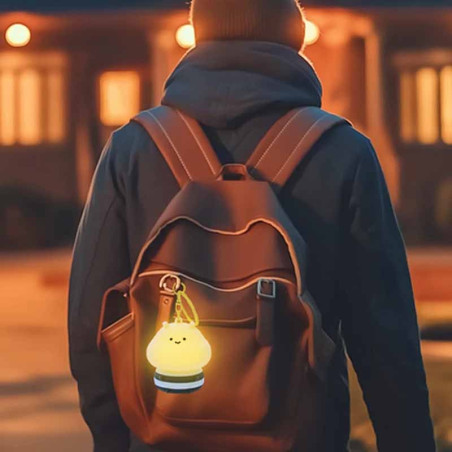 Porte-Clé Veilleuse Abeille LED | Cadeau Mignon & Nomade