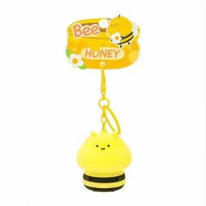 Cute Bee LED Night Light Keychain | Portable & Adorable Gift