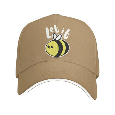 Casquette Abeille "Let It Bee" | Cadeau Mignon & Original