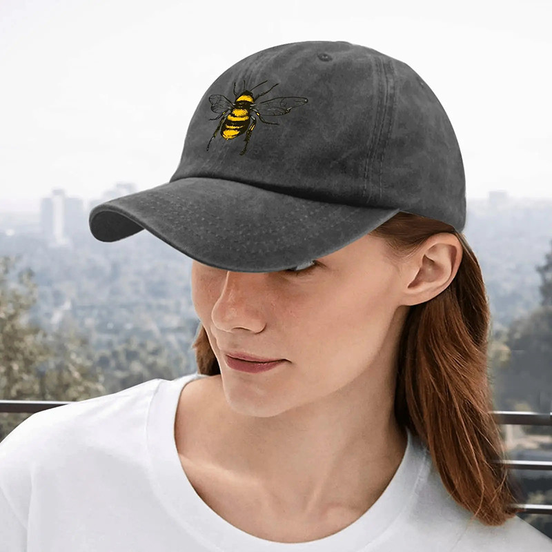 Casquette Abeille 'Urban Forager' | Dad Hat Vintage & Tendance
