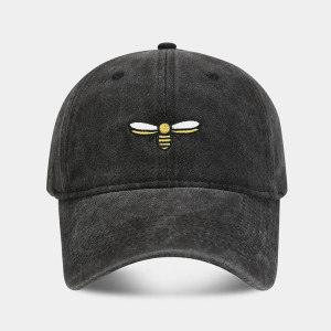 Casquette Abeille Brodée Vintage | Style Dad Hat pour Femme & Homme