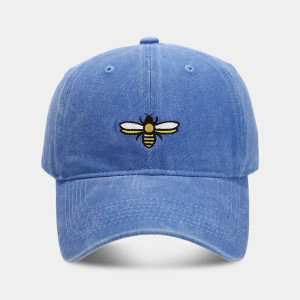 Casquette Abeille Brodée Vintage | Style Dad Hat pour Femme & Homme