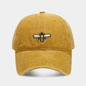 Casquette Abeille Brodée Vintage | Style Dad Hat pour Femme & Homme