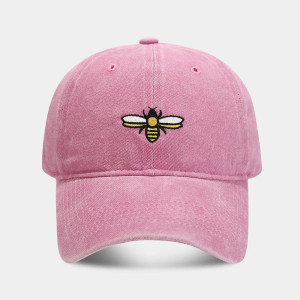 Casquette Abeille Brodée Vintage | Style Dad Hat pour Femme & Homme