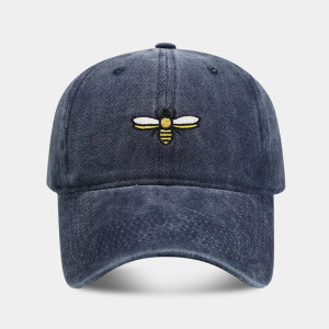 Casquette Abeille Brodée Vintage | Style Dad Hat pour Femme & Homme