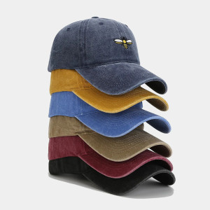 Casquette Abeille Brodée Vintage | Style Dad Hat pour Femme & Homme