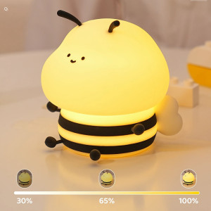 Veilleuse Abeille LED Enfant | Tactile & Intensité Réglable