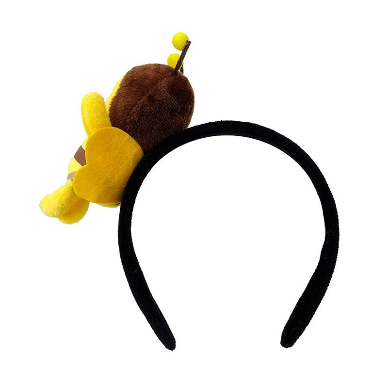 Serre-tête Peluche Abeille Amusant - 2 Styles Disponibles
