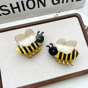 Pince Cheveux Abeille Ailes Nacrées | Accessoire Mignon Femme
