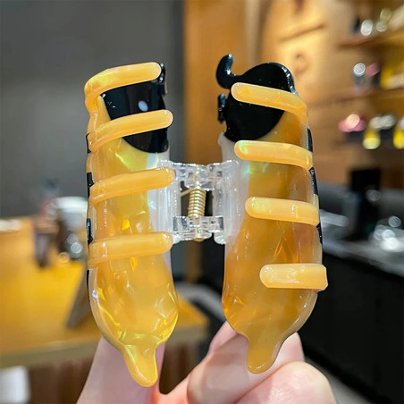 Pince Crabe Abeille Ailes Cristal | Idée Cadeau Femme