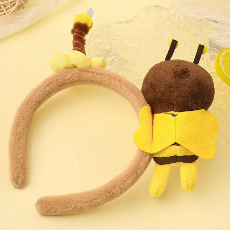 Cute Bee Headband | Funny Double Mascot Party Gift Accessory