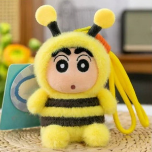 Portachiavi Ape Kawaii in Peluche – Stile Shin-chan