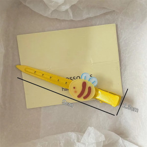 Pinces Cheveux Abeille Pastel Doux - Lot de 2 | 1001abeilles
