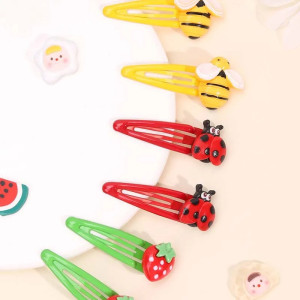 Barrettes Cheveux Abeille Mignonnes | Lot de 6 - Idée Cadeau