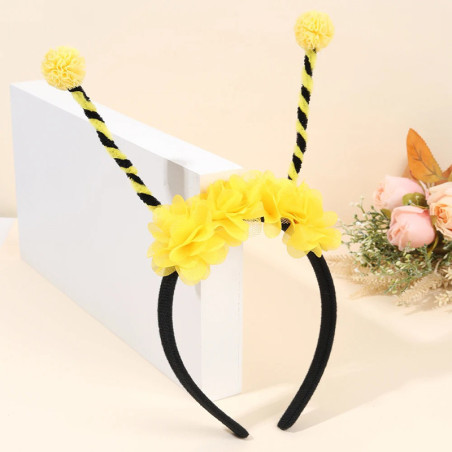 Cute "Flowery Antennae" Bee Headband | Costume & Party Gift