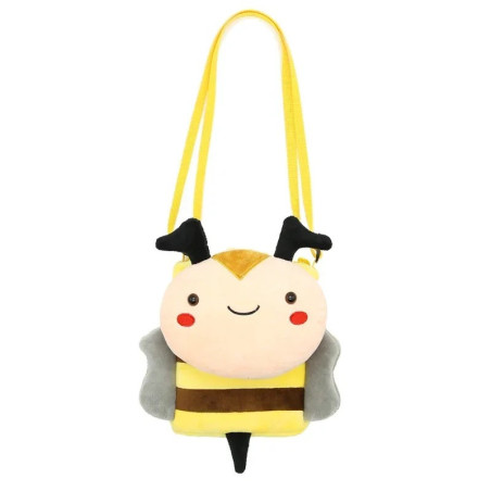 Sac Peluche Abeille Mignon | Sac à Main Enfant | Idée Cadeau