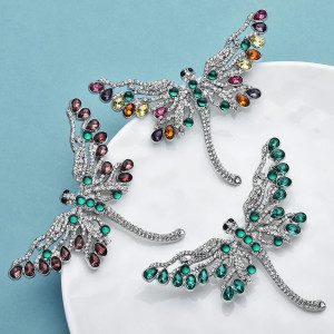 Broche Papillon Cristal | Bijou en Strass Idée Cadeau Femme