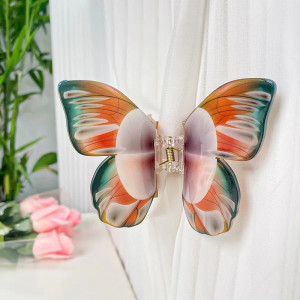 Cute "Dream Fan" Butterfly Hair Clip | Unique Gift for Women
