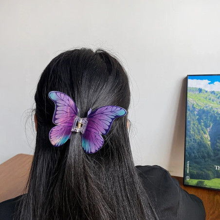 Cute "Dream Fan" Butterfly Hair Clip | Unique Gift for Women