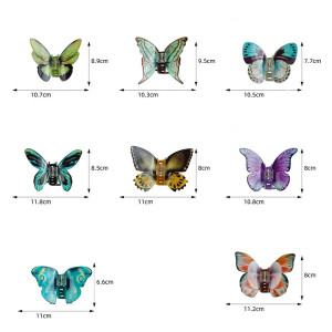 Pince Papillon « Éventail de Rêve » | Cadeau Femme Original