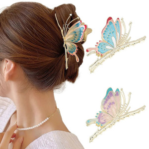 Pince Cheveux Papillon Élégante | Cadeau Femme | 2 Couleurs