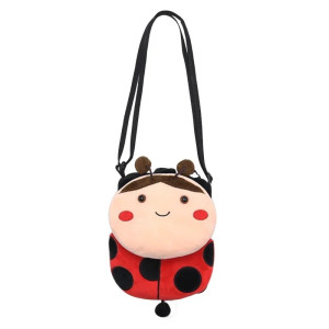 Süße Marienkäfer Plüschtasche | Glücksbringer & Geschenkidee