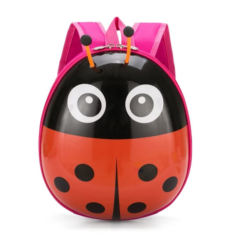 Sac à Dos Coccinelle Enfant | Coque Rigide | 5 Couleurs