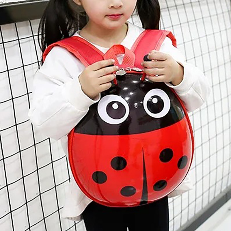 Sac à Dos Coccinelle Enfant | Coque Rigide | 5 Couleurs