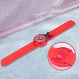 Adorable Montre Slap Coccinelle | Cadeau Idéal pour Enfant