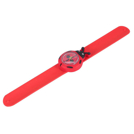 Cute Ladybug Slap Watch for Kids | Easy Silicone Band Gift