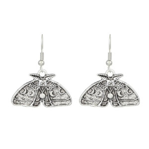 Boucles d'Oreilles Papillon Nuit 'Mystères Nocturnes' | Bijou Boho