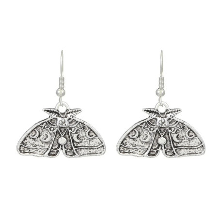 Boucles d'Oreilles Papillon Nuit 'Mystères Nocturnes' | Bijou Boho