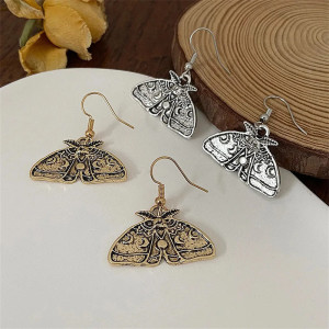 Boucles d'Oreilles Papillon Nuit 'Mystères Nocturnes' | Bijou Boho