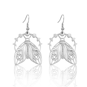 Boucles d'Oreilles Papillon 'Couronne Enchantée' - Bijou Boho