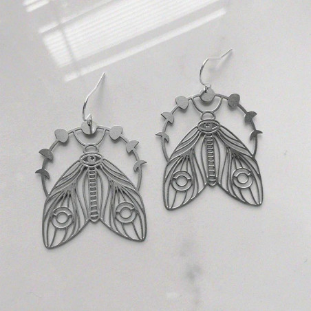 "Enchanted Wreath" Butterfly Earrings - Cute Boho Jewelry Gift