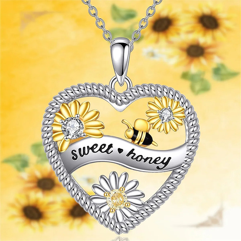 "Always With You" Ladybug Heart Necklace | Engraved Gift Idea