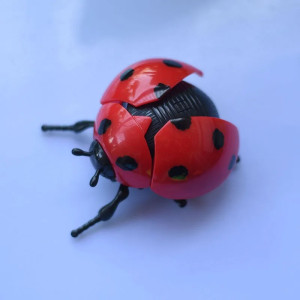 Bouncing Ladybug Wind-Up Toy | Cute & Funny Desk Gift