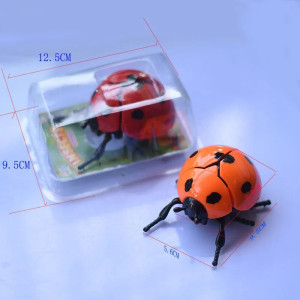 Jouet Coccinelle Sauteuse à Remonter | Cadeau Mignon & Amusant