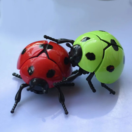 Bouncing Ladybug Wind-Up Toy | Cute & Funny Desk Gift