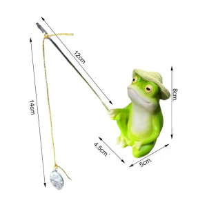 Statue Solaire Grenouille Trottinette | Déco Jardin Lumineuse